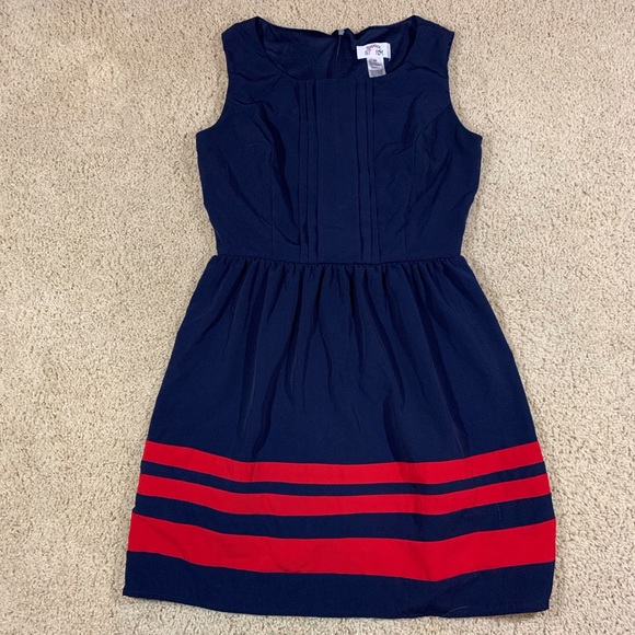 Sweet Storm Dresses & Skirts - Navy Blue & Red Dress